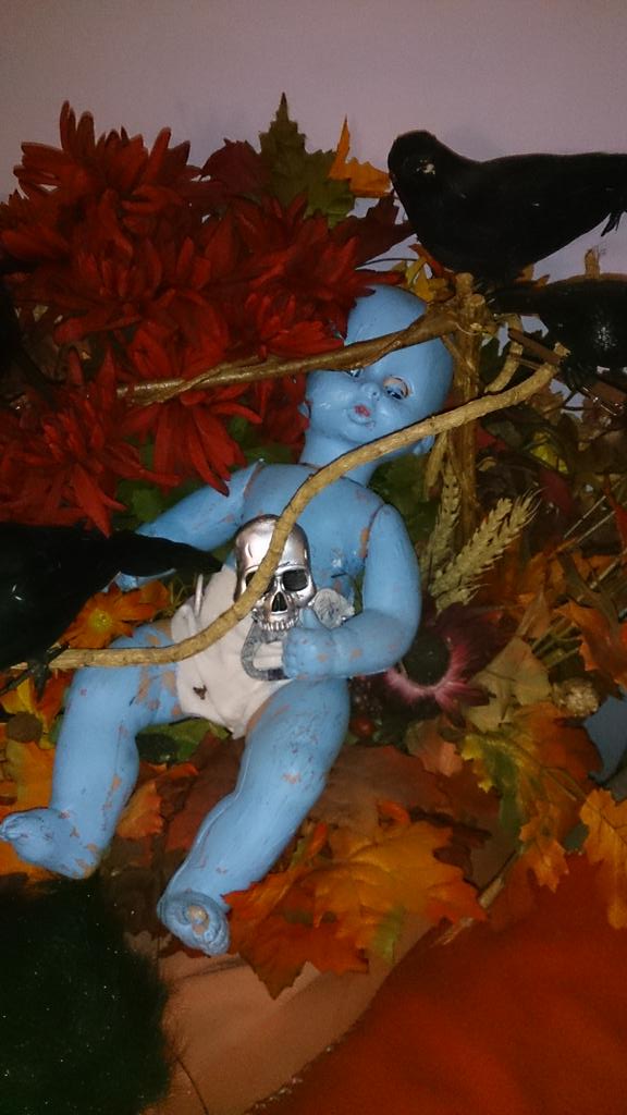 Baby Blue Halloween